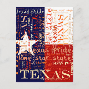 Carte Postale Texas