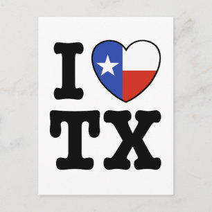 Carte Postale Texas