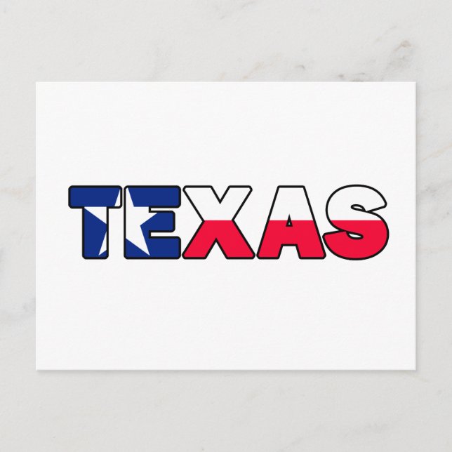 Carte Postale Texas (Devant)