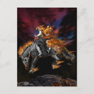 Carte Postale Texas Ghost Rider