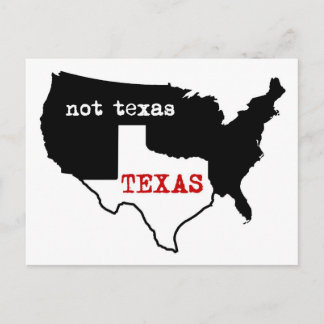Carte Postale Texas / Pas Texas