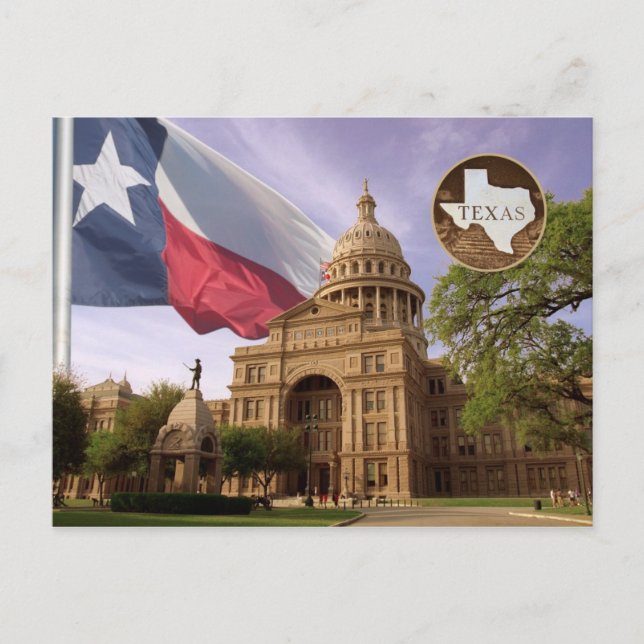 Carte Postale Texas State Capitol Building, Austin, TX (Devant)