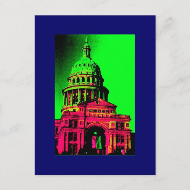 CARTE POSTALE TEXAS STATE CAPITOL POSTCARD MULTI (Devant)