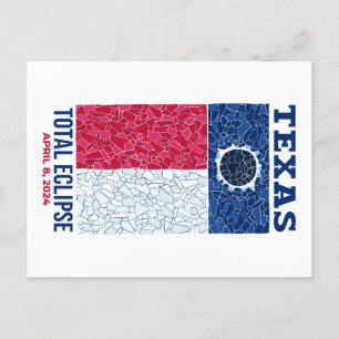 Carte postale Texas Total Eclipse