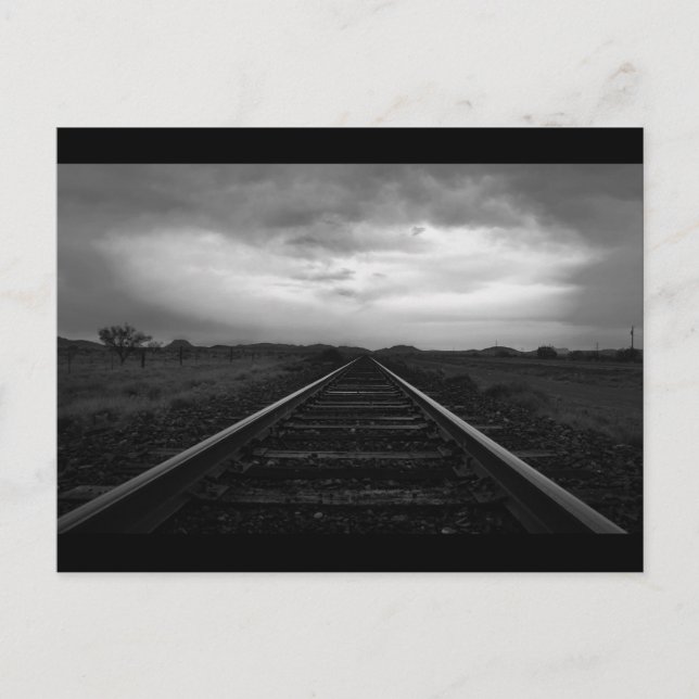 Carte Postale Texas Tracks (Devant)