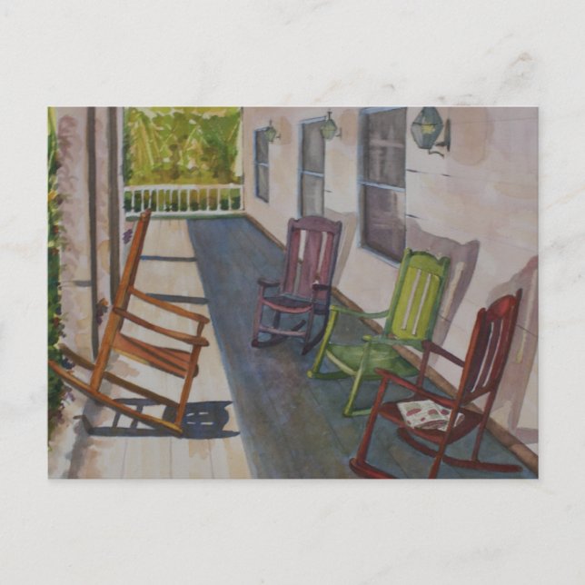 Carte postale Texas Watercolor (Devant)