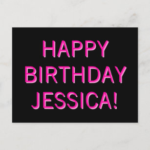 Invitations Faire Part Cartes Joyeux Anniversaire Jessica Zazzle Ca Invitations Faire Part Cartes Joyeux Anniversaire Jessica Zazzle Ca