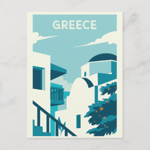 Carte Postale Texte personnalisé Grèce