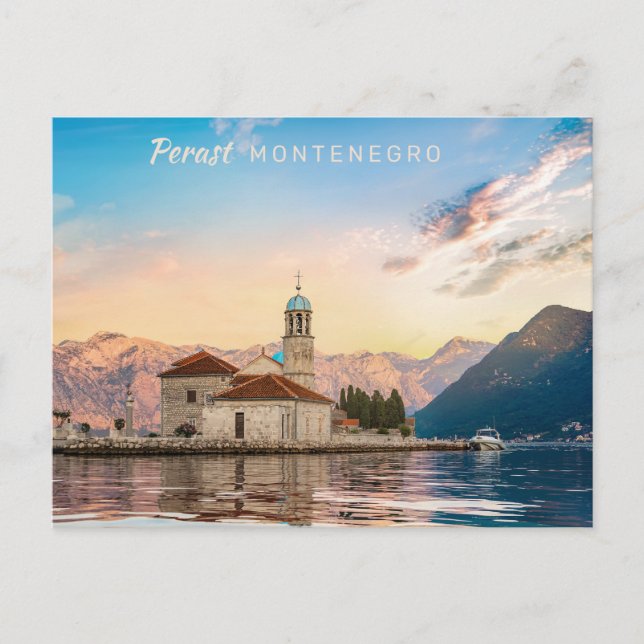 Carte Postale Texte personnalisé Monténégro (Devant)