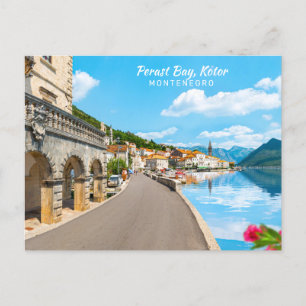 Carte Postale Texte personnalisé Monténégro