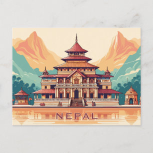 Carte Postale Texte personnalisé Népal
