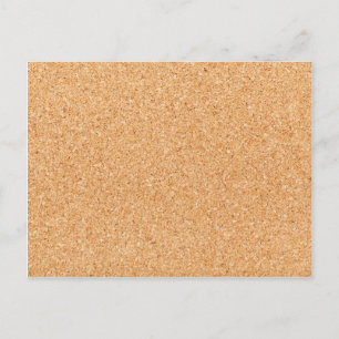 Carte Postale Texture de liège