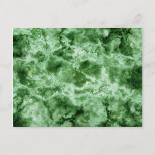 Carte Postale Texture de marbre vert