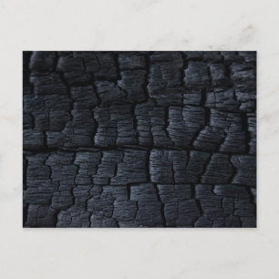 Carte Postale Texture des Faux de Bois Brûlé