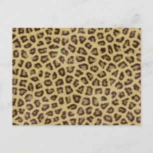 Carte Postale texture jaguar 2