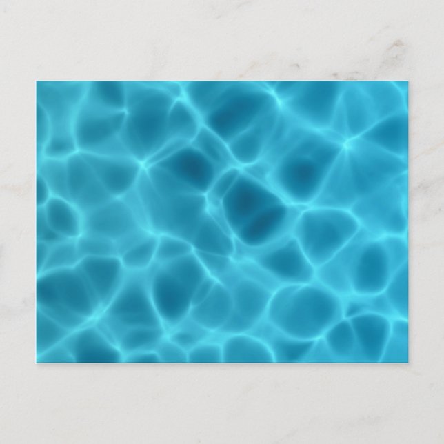 Carte Postale texture motif caustique sous-marine (Devant)