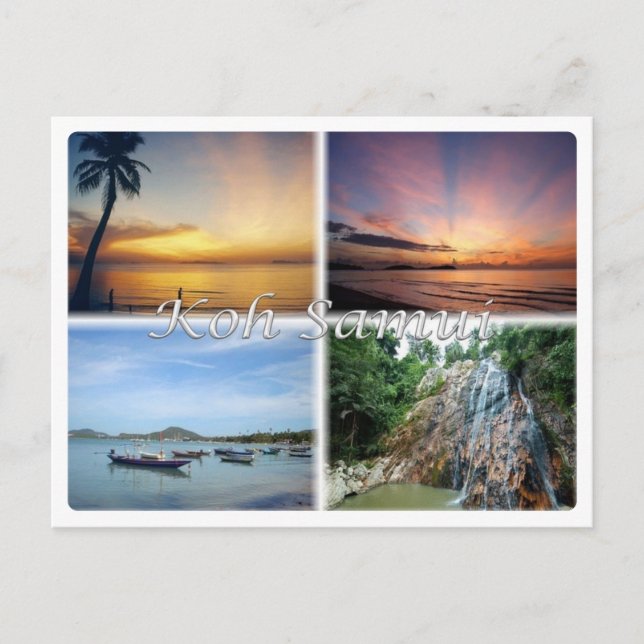 Carte Postale TH Thaïlande - Koh Samui - (Devant)