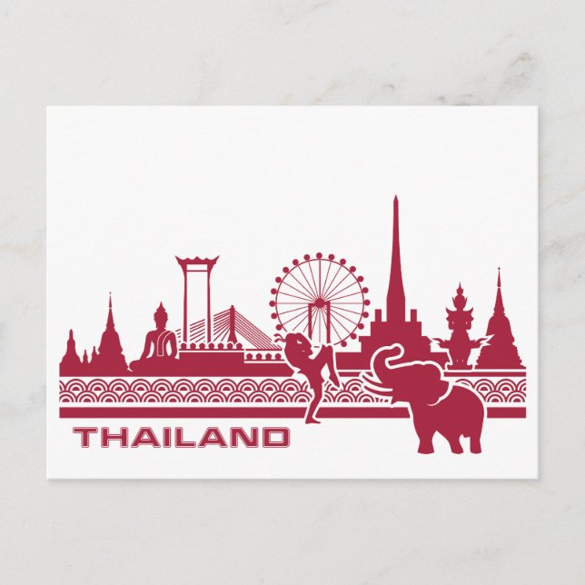 Carte Postale Thaïlande (Devant)