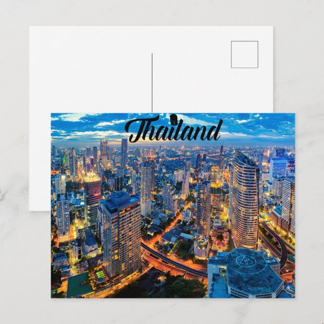 Carte Postale Thaïlande (Devant / Derrière)