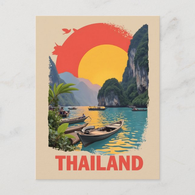 Carte Postale Thaïlande (Devant)