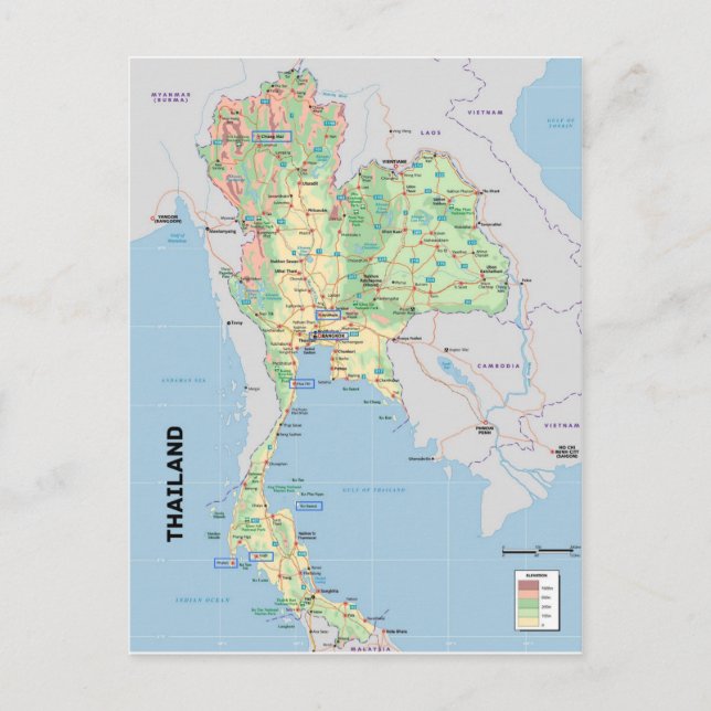 Carte postale Thaïlande 3 (Devant)