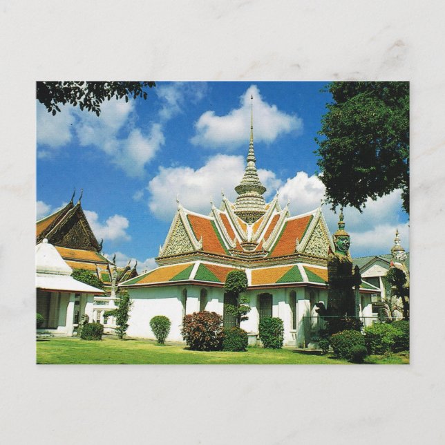 Carte Postale Thaïlande, Bangkok, Aroon Temple (Devant)