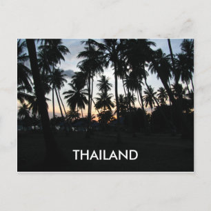 Carte Postale Thaïlande Sunset Palm Trees Photo