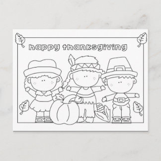 Carte postale Thanksgiving