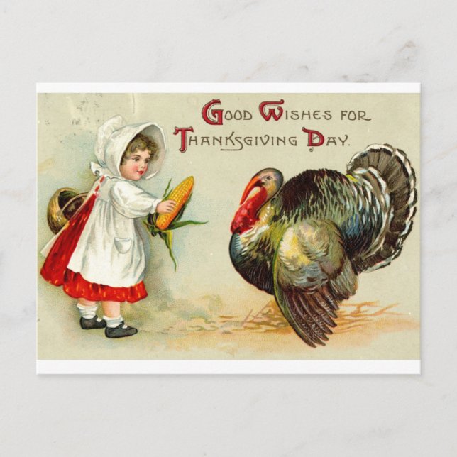 Carte postale Thanksgiving (Devant)