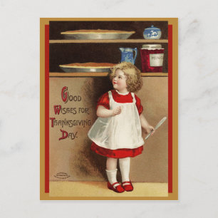 Carte postale Thanksgiving vintage