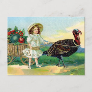 Carte postale Thanksgiving vintage