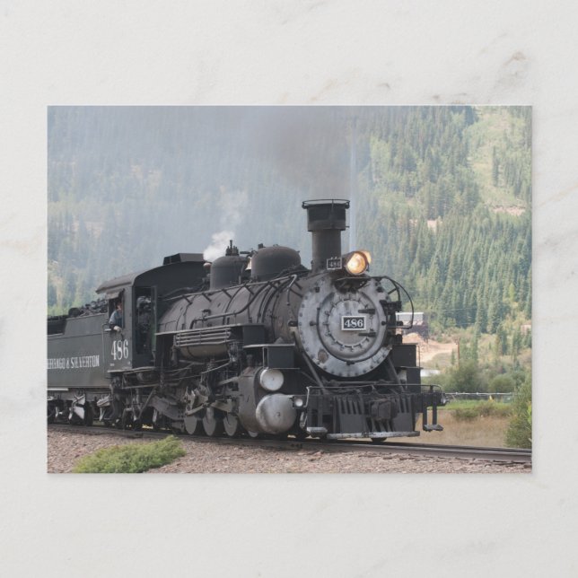 Carte Postale The 486 Leaving Silverton, Colorado (Devant)