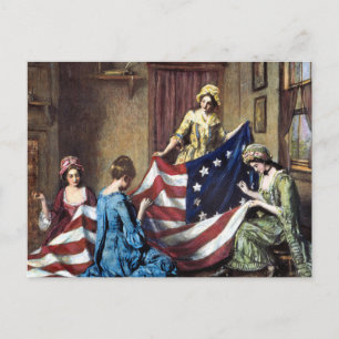 Carte Postale The American Flag