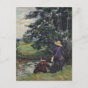 Carte Postale The Anglers, vers 1885