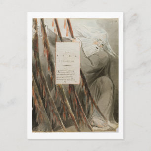 Carte Postale The Bard: A Pindaric Ode, from 'The Poems of Thoma