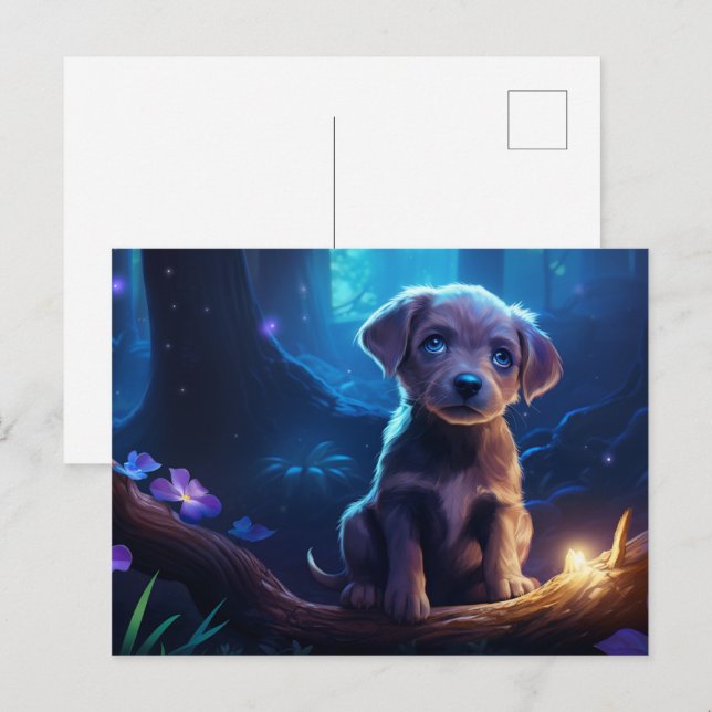Carte postale The Best Four-Legged Friend Postcard (Front/Back)