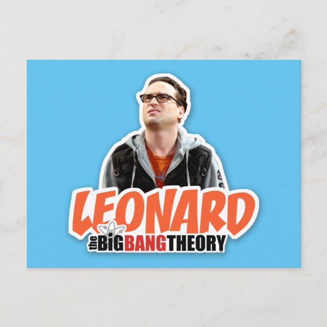 Carte Postale The Big Bang Theory | Leonard (Devant)