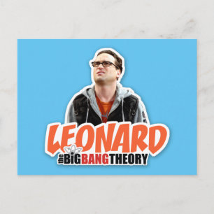 Carte Postale The Big Bang Theory   Leonard