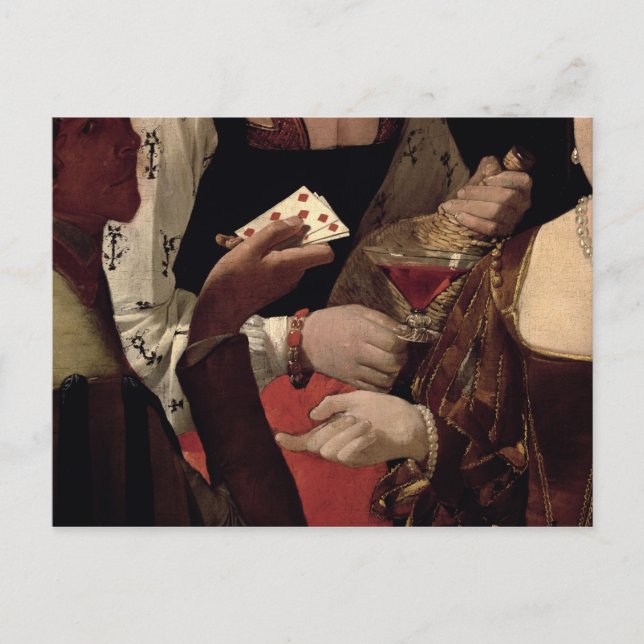 Carte Postale The Cheat with the Ace of Diamonds (Devant)