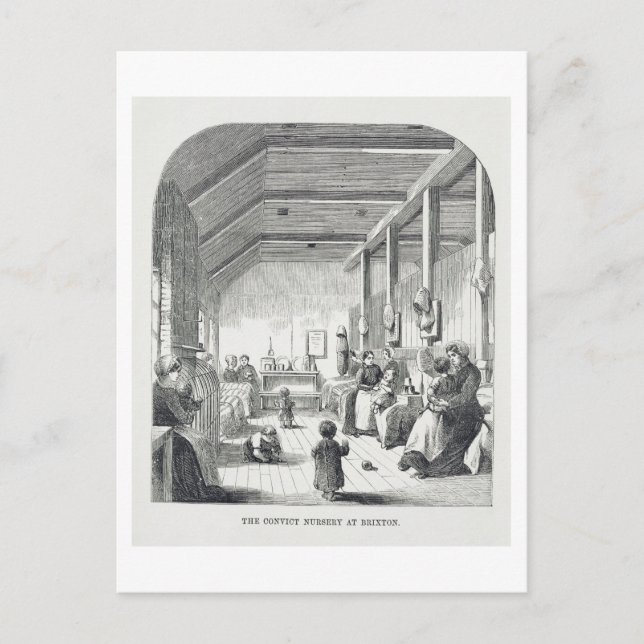 Carte Postale The Convict Nursery at Brixton, from 'The Criminal (Devant)