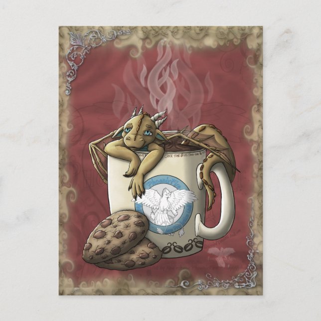 Carte Postale [Thé Cup Dragon] Café (Devant)