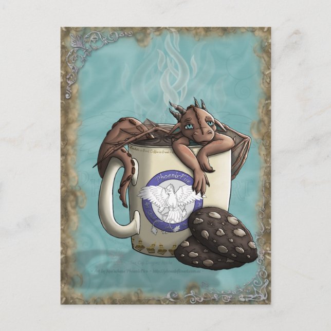 Carte Postale [Thé Cup Dragon] Mocha (Devant)