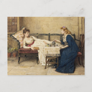 Carte Postale Thé de l'après-midi