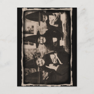 Carte Postale Thé des sorcières – vieux noir/blanc