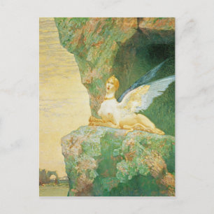 Carte Postale The Despair of the Sphinx 1890
