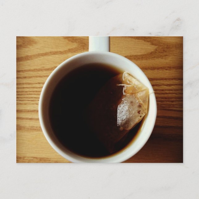 Carte Postale Thé du matin (Devant)