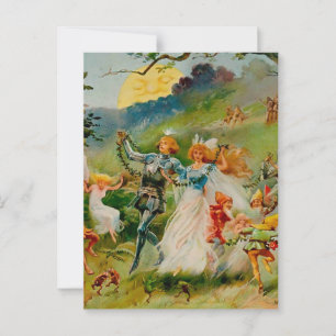Carte Postale "The Fairy Dance" par ES Hardy