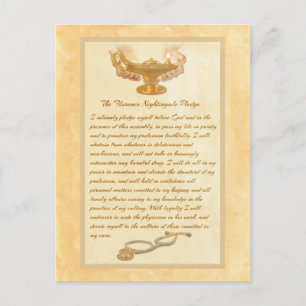 Carte Postale The Florence Nightingale Pledge