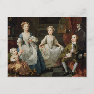Carte Postale The Graham Children, 1742
