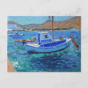 Carte Postale The harbour Tinos  2012